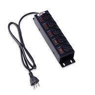 Filtro de Linha Force Line 5 Tomadas com Disjuntores Rearmáveis Individuais - Proteção Inteligente para seus Equipamentos - imagem 2