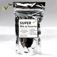 Mix de Sementes Naturais (Abobora Girassol Chia Linhaça Gergelim) - 500g total - imagem 2