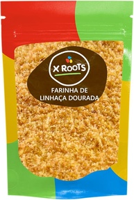 Farinha de Linhaça Dourada 100% Pura 500gr - X Roots - imagem 1