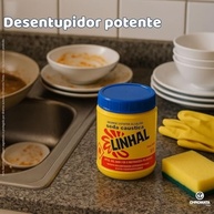 Soda Cáustica 66–69% 500g Linhal | Poderoso Desentupidor e Limpeza Profunda para Fossa e Caixa de Gordura - imagem 3