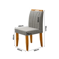 Cadeiras Onix: Conforto e Elegância em Linho - imagem 2