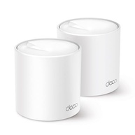 TP-Link Deco X50 (2-Pack) Sistema WiFi 6 AI Mesh AX3000 Dual Band 2,4 GHz/5 GHz, Cobertura de até 420 m², 3 Portas Gigabit por Unidade, Canal de Banda 160 MHz, ODFMA, 1024QAM, Branco. - imagem 1