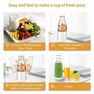 Liquidificador Portátil com Bateria Recarregável - 6 Lâminas, 300ml, Ideal para Smoothies e Sucos - imagem 5