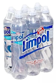 6 Detergentes Líquidos Cristal 500ml - Limpol: Limpeza Poderosa e Segura para sua Casa - imagem 2