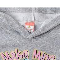 Conjunto Bebê Moletom Estampado com Capuz e Calça Lisa - imagem 2