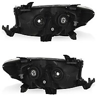 Farol Hilux SW4 2009-2011: Máscara Cromada + Lente Lisa - imagem 2