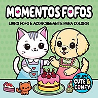 Livre a Criatividade com o Livro de Colorir Fofo e Aconchegante - imagem 1