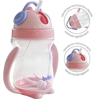 Copo com Alça BUBA Rosa - Seguro, Ergonômico e Livre de BPA - imagem 4