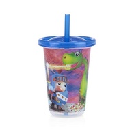 Nuby Kit com 3 Copos Decorados com Canudo 300ml para Meninos - Seguro, Divertido e Livre de BPA - imagem 5