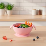 Tigela de Silicone com Ventosa para Criança - Antiderrapante, Livre de BPA | Ideal para BLW e Autoalimentação - imagem 4