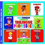 Livrinho Trilíngue: Descubra Profissões em 3 Idiomas! - imagem 1