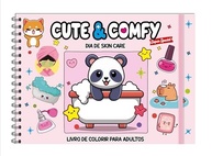 Livro de Colorir Adulto Cute & Comfy Super Special Edição 12: Dia de Skin Care com Capa Holográfica - imagem 2