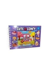 Livro de Colorir Adulto Cute & Comfy Super Extra Edição 01 - Capa Holográfica - imagem 3