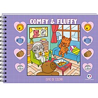 Livro Comfy & Fluffy – Relaxamento Criativo em 96 Páginas - imagem 1