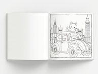 Cute & Comfy: Livro de Colorir para Adultos - Relaxamento e Criatividade - imagem 5