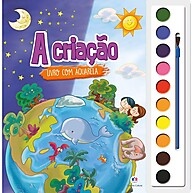 Livro da Criação: Aquarele e Pincel para Colorir a Bíblia - imagem 1