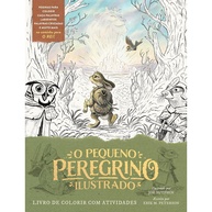 Livro de Colorir com Atividades O Pequeno Peregrino Ilustrado - imagem 1