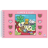 Livro de Colorir Comfy & Cozy: Relaxe e Crie! - imagem 1
