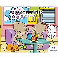 Livro de Colorir Cozy Moments: Relaxe e Crie! - imagem 1