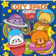 Livro de Colorir Cozy Space: Relaxe e Crie! - imagem 1