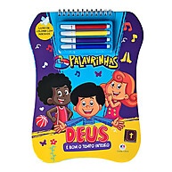 Livro de Colorir Deus é Bom: Diversão e Fé! - imagem 1