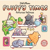 Livro de Colorir Fluffy Times 6: Fofuras Felinas! - imagem 1