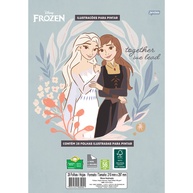 Livro de Colorir Frozen: 28 Folhas de Diversão! - imagem 1