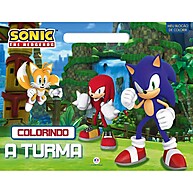 Livro de Colorir Sonic: Aventura e Diversão! - imagem 1