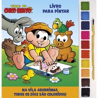 Livro de Pintar Chico Bento: Aquarela e Diversão! - imagem 1