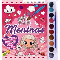 Livro de Pintura Aquarela: Diversão para Meninas! - imagem 1