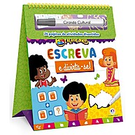 Livro Escreva 3 Palavrinhas: Diversão e Caligrafia! - imagem 1