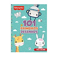 Livro Fisher Price 101 Primeiros Desenhos – Diversão e Aprendizado Garantidos! - imagem 1