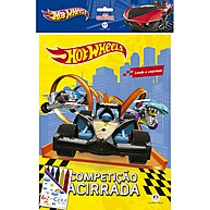 Livro Hot Wheels: Aventura com Giz de Cera - imagem 1