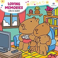 Livro Loving Memories: Relaxe e Pinte o Amor - imagem 1