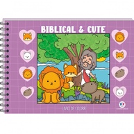 Livro para Colorir Bíblico e Cute: Relaxe e Crie! - imagem 1