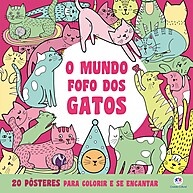 Livro para Colorir: O Mundo Fofo dos Gatos - imagem 1
