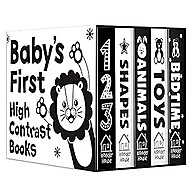 Livros de Alto Contraste para Bebês – 5 Livros Essenciais - imagem 1