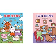 Livros de Colorir Fazenda e Amigos: Diversão Criativa! - imagem 1