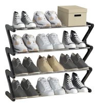 CASITA Sapateira Rack Moderno 4 Prateleiras - Organize Sapatos, Bolsas e Livros com Estilo - imagem 1
