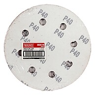 Lixa Disco Velcro 7'' Grão 40 - Kit 10 Unidades Rocast - imagem 1