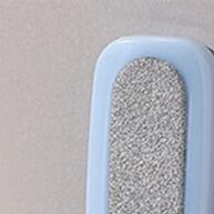 Lixa para Pés Confort Maciez Azul e Rosa - Allmini: Pés Macios em Minutos - imagem 1