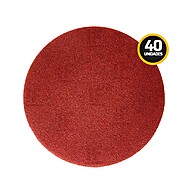 Lixas 125mm Velcro: Kit 40 Unidades para Ferro e Madeira - imagem 1