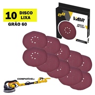 Lixas Wagner 225mm: Kit 10 Discos Grão 60 - imagem 1