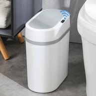 Lixeira Automática 12L com Sensor Inteligente – Abertura e Fechamento Automáticos para Cozinha, Banheiro e Escritório - imagem 2