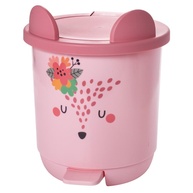 Lixeira com Pedal 6,5L Rosa Petit: Prática e Charmosa - imagem 1