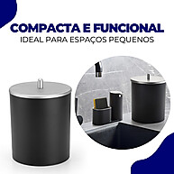 Kit Pia Cozinha: Dispenser, Esponja e Lixeira - imagem 2