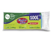 Saco de Lixo Reforçado Ni-SHEN 100L Azul - Wecycle Embalixo Reciclado - imagem 3