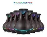 Umidificador de Ar Difusor Aromatizador Ultrassônico 400ml com LED e Controle Remoto - Luatek LKJ-161 - imagem 4