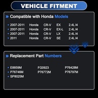 Bomba de Combustível Honda CR-V 2007-2011 EX/EX-L/LX/SE - Módulo Completo E8859M - imagem 3
