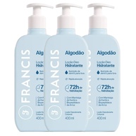 Loção Francis Algodão: Hidratação 72h + 3 Frags! - imagem 1